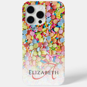 Coque Case-Mate iPhone Monogramme Personnalisé Coloré Candy Ombre