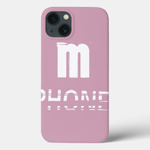 Case-Mate iPhone Case Monogramme personnalisé Cool rose moderne