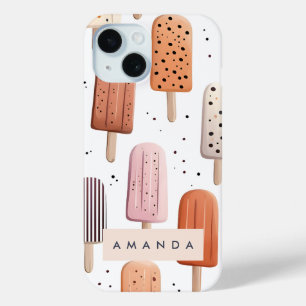 Coque Case-Mate iPhone Monogramme Personnalisé Cute Popsicle Motif