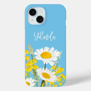 Coque Case-Mate iPhone Monogramme personnalisé Fleur sauvage moderne