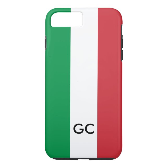 Coques Case-Mate iPhone Monogramme personnalisé par fierté italienne de (Dos)
