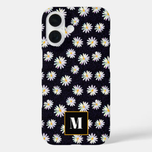 Coque Pour iPhone 16 Monogramme personnalisé Parties scintillant hologr