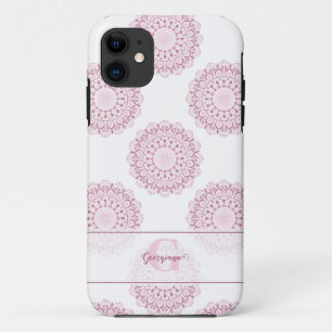 Case-Mate iPhone Case Monogramme Pink Confetti Lace Polka Dot Mandala