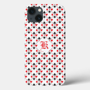 Case-Mate iPhone Case Monogramme Poker Personnalisé Jouer Un Costume Car