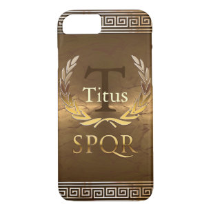 Coques Pour iPhone Monogramme romain