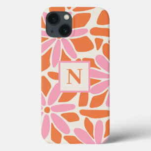 Case-Mate iPhone Case Monogramme rose et orange