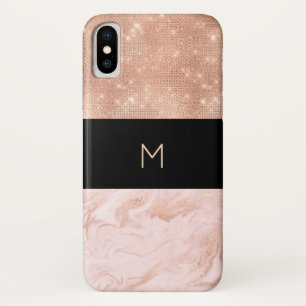 Case-Mate iPhone Case Monogramme rose Gold Glam