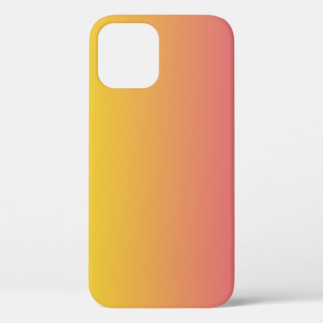 Coques Case-Mate iPhone Monogramme rose jaune tendance (Verso)