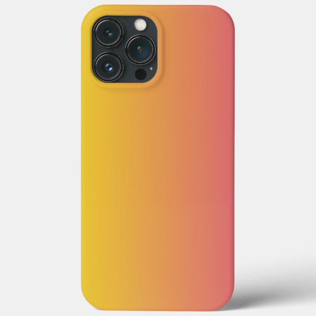 Coques Case-Mate iPhone Monogramme rose jaune tendance (Verso)