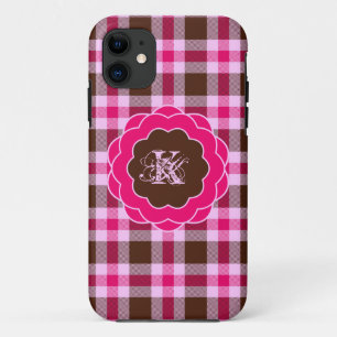 Case-Mate iPhone Case Monogramme rose patiné mignon Monogramme à vis