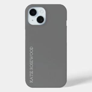 Coque Case-Mate iPhone Monogramme simple