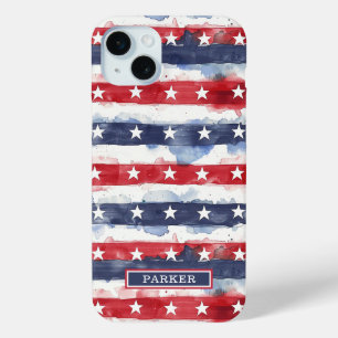 Coque Case-Mate iPhone Monogramme Stars and Stripes