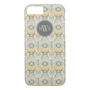 Coque iPhone 8/7 Monogramme   Tapestry Rosette II