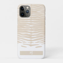 Monogramme Tigre Blanc