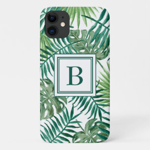 Case-Mate iPhone Case Monogramme Tropical Jungle Palm Feuille Motif