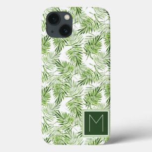 Etui iPhone Case-Mate Monogramme vert des palmettes