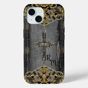 Coque Case-Mate iPhone Monogramme victorien Cross