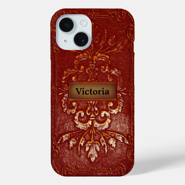 Coques Case-Mate iPhone Monogramme victorien Oriholt Diva (Verso)