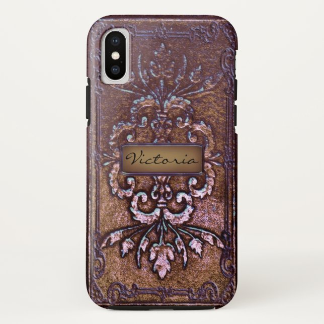 Coques Case-Mate iPhone Monogramme victorien Oriholt Galient (Dos)