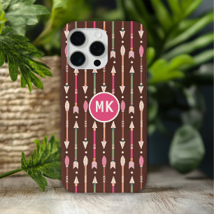 Coque Case-Mate iPhone Monogramme Western Boho Flèches Désert Cowgirl