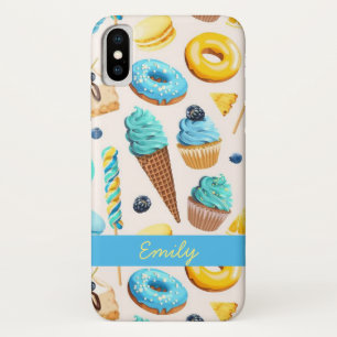 Case-Mate iPhone Case Monogramme Yummy crème glacée beignets de coupe gâ
