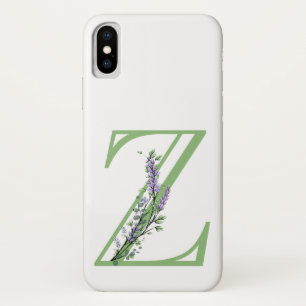 Case-Mate iPhone Case Monogramme Z Lavande Eucalyptus
