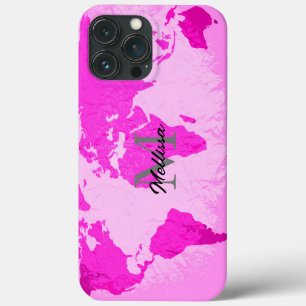 Case-Mate iPhone Case Monographie Monogrammes Voyageur Blush Pink Purple