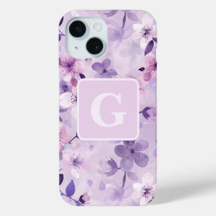 Coque Case-Mate iPhone Monographie personnalisée des fleurs de cerisiers