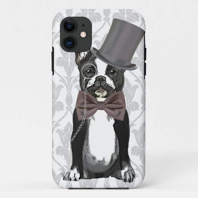 Coques Case-Mate iPhone Monsieur Bulldog (Dos)