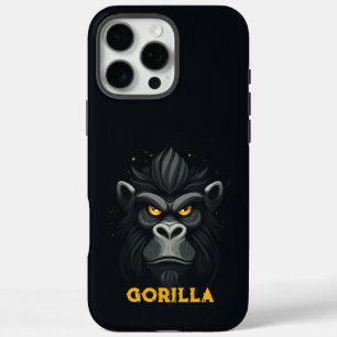 Coque iPhone 16 Pro Max Monster noir en colère