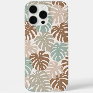 Coque iPhone 16 Pro Max Monstera moderne hawaï boho