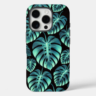 Coque iPhone 16 Pro Monstera mystérieux