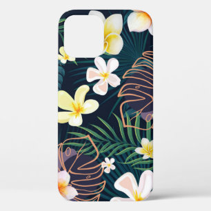 Case-Mate iPhone Case Monstère tropicale fleurs de plumeria feuille
