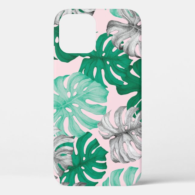 Coques Case-Mate iPhone Monstère Tropicale Minimale Duo Tone (Verso)
