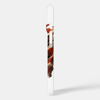 Coque Pour iPhone 16 Monstre, Créature, Drapeau Américain, États-Unis, 