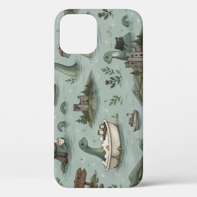 Coques Case-Mate iPhone Monstre du Loch Ness  (Verso)