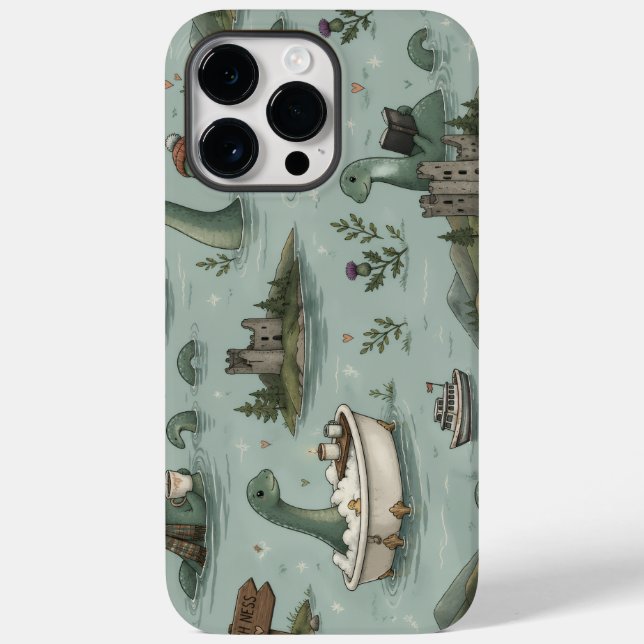 Coques Case-Mate iPhone Monstre du Loch Ness  (Verso)