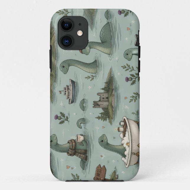 Coques Case-Mate iPhone Monstre du Loch Ness  (Dos)