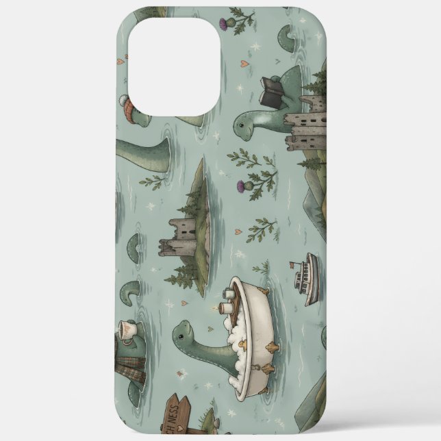 Coques Case-Mate iPhone Monstre du Loch Ness  (Verso)