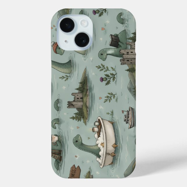 Coques Case-Mate iPhone Monstre du Loch Ness  (Verso)