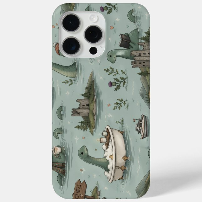 Coques Case-Mate iPhone Monstre du Loch Ness  (Verso)