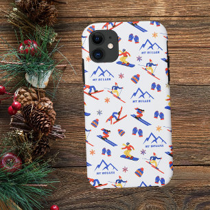 Case-Mate iPhone Case Mont Buller Australie Motif de snowboard