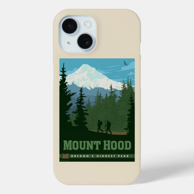 Coques Case-Mate iPhone Mont Hood | Oregon (Verso)