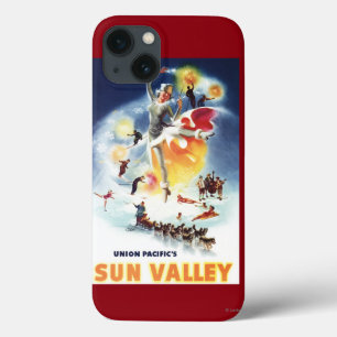 Coques Pour iPhone Montage de Sonja Henje d'affiche de Sun Valley