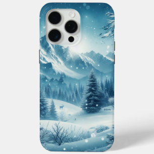 Coque Case-Mate iPhone Montagne d'hiver de neige