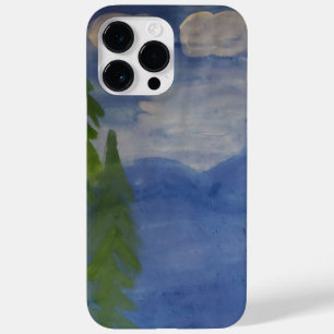 Coque Case-Mate iPhone Montagnes Bleues