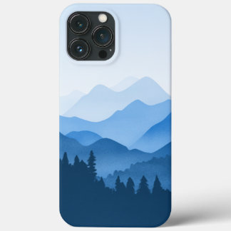 Case-Mate iPhone Case Montagnes Bleues Classiques