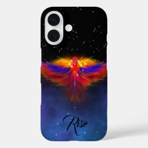 Coque Pour iPhone 16 Monter comme un Phoenix dans l'espace