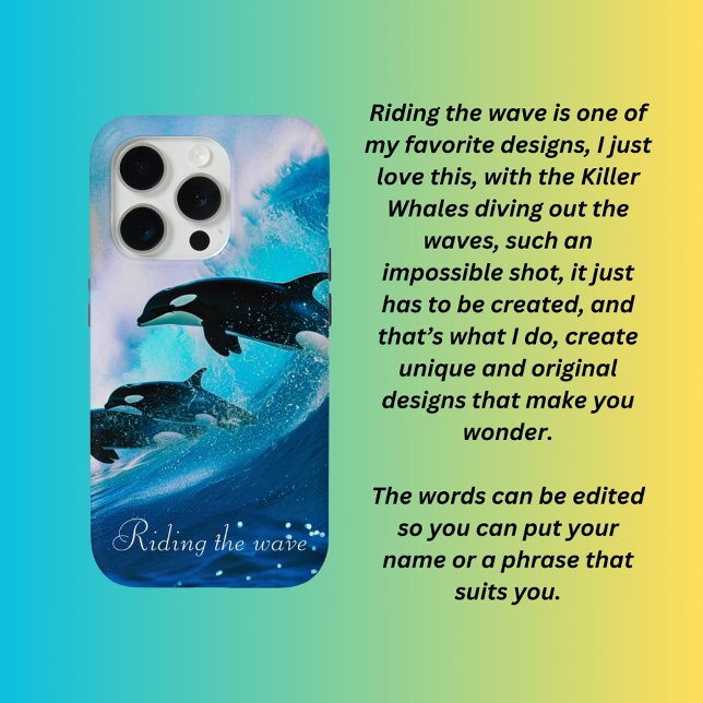 Coques Case-Mate iPhone Monter la vague (Créateur téléchargé)