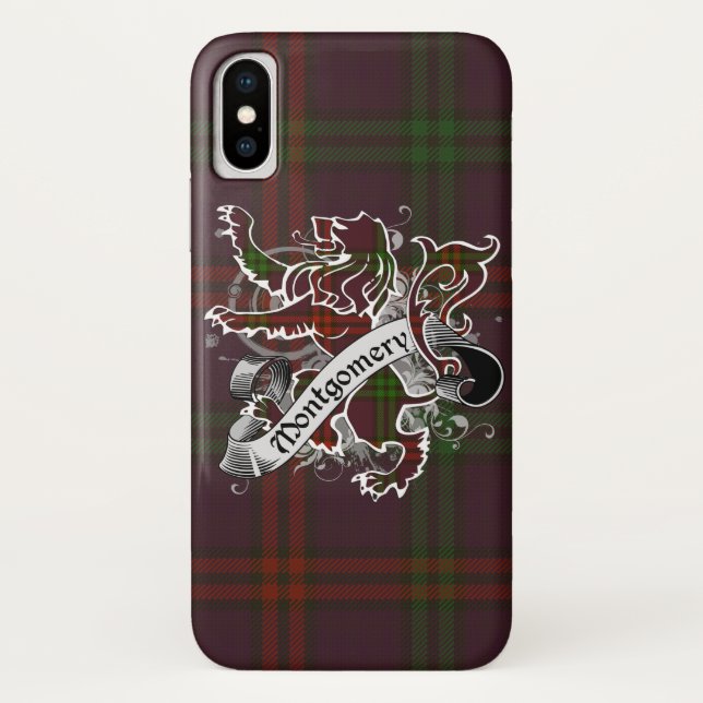Coques Case-Mate iPhone Montgomery Tartan Lion (Dos)